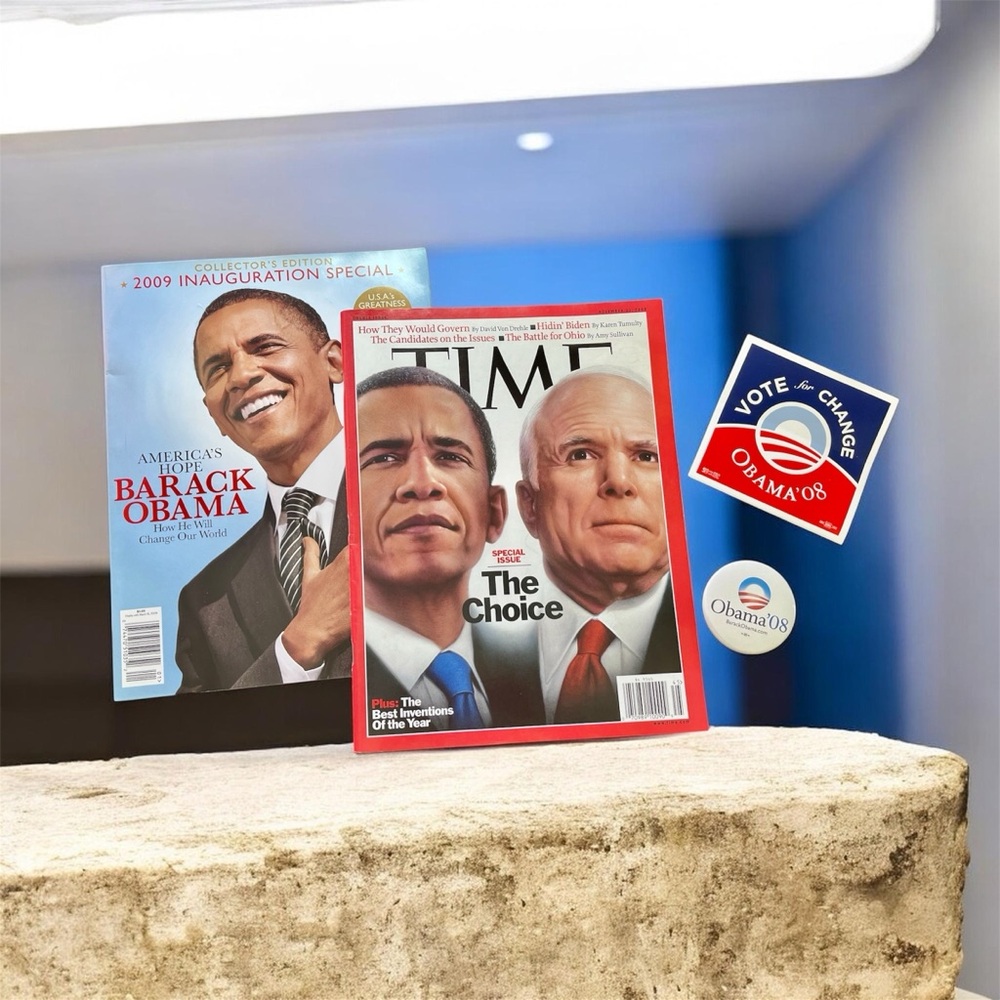 Obama Inauguration Memorabilia Set
2008/2009